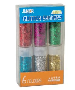 Šljokice - trakice GLITTER SHAKERS MIX 6 boja Star Light 137882, Junior