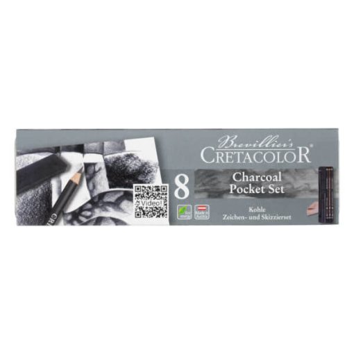 Umetnički set Creta charcoal pocket set 460 08, Creta Color - Image 3