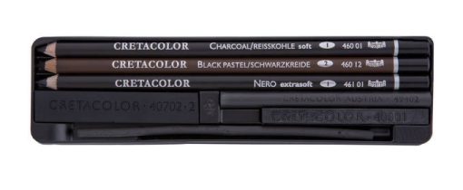 Umetnički set Creta charcoal pocket set 460 08, Creta Color - Image 2