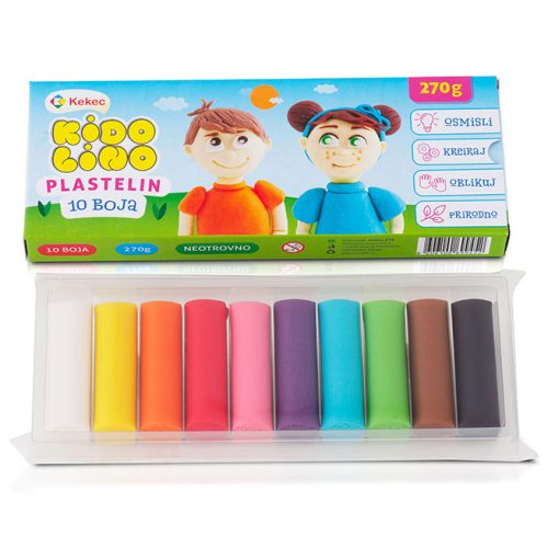 Plastelin KIDOLINO 1/10, Kekec
