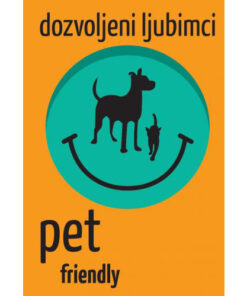 Nalepnica Pet Friendly A7