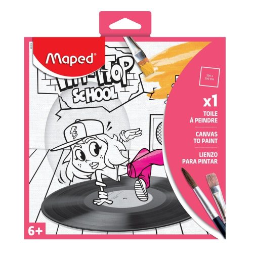 Bojanka na platnu 200x200, Maped