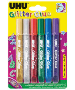 Lepak glitter UHML11020100001 10mlx6boja, UHU
