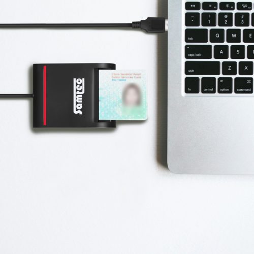 Alternative view of Čitač pametnih kartica USB 2.0 Smart card reader SMT-600 Samtec