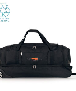 Torba putna sa točkićima 2 odeljka 83x39x36 cm eko tekstil 116l/3,4 kg Week Eco crna Gabol