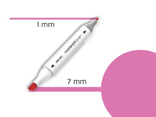 Marker TWIN Art&Sketch 70801A-89 SVETLO ROZE, Deli