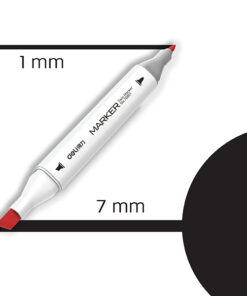 Marker TWIN Art&Sketch 70801A-120 CRNI , Deli