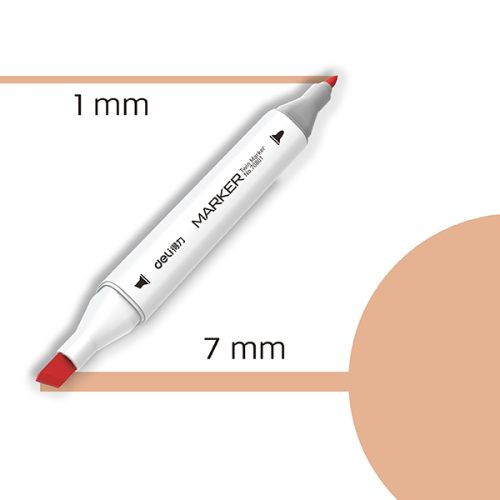 Marker TWIN Art&Sketch 70801A-25 LOSOS PINK, Deli