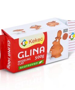 Glina TERAKOTA 500gr Kekec