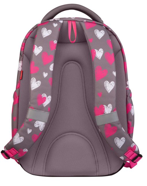 Ranac 2u1 Curved Gray Hearts 26959, Target - Image 4