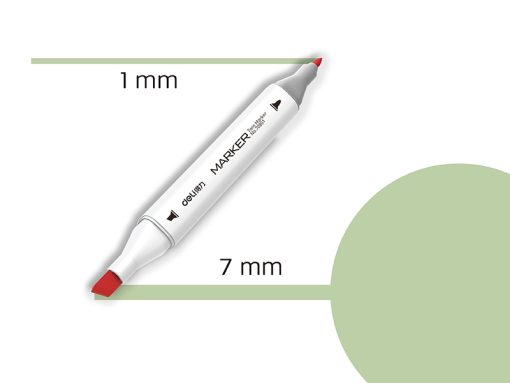 Marker TWIN Art&Sketch 70801A-175 LIMETA ZELENA, Deli
