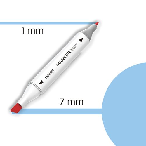 Marker TWIN Art&Sketch 70801A-76 NEBO PLAVA, Deli