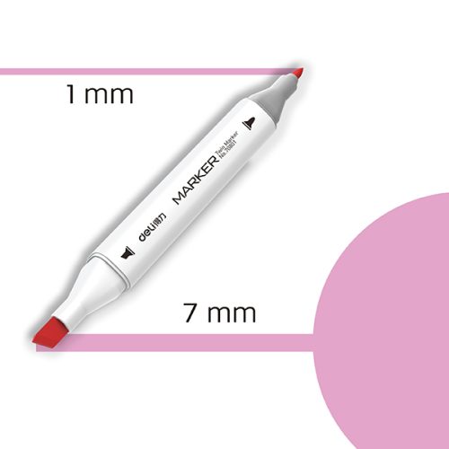 Marker TWIN Art&Sketch 70801A-17 PASTELNO ROZE, Deli