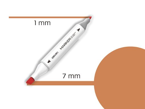 Marker TWIN Art&Sketch 70801A-21 TERAKOTA, Deli