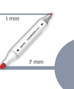 Marker TWIN Art&Sketch 70801A-CG5 SIVA, Deli