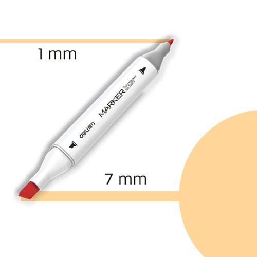 Marker TWIN Art&Sketch 70801A-36 KREM, Deli