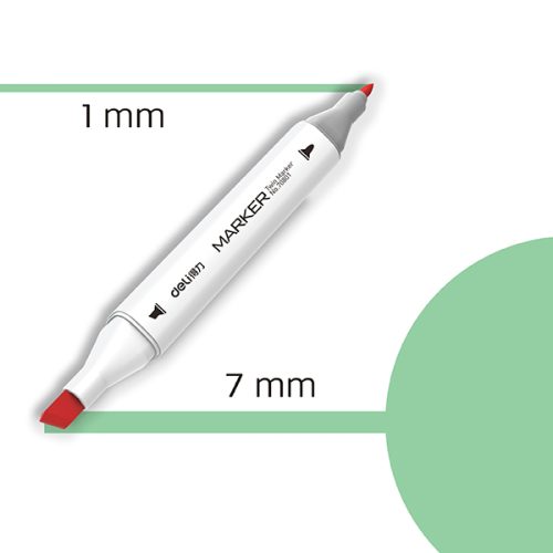 Marker TWIN Art&Sketch 70801A-59 ZELENA, Deli