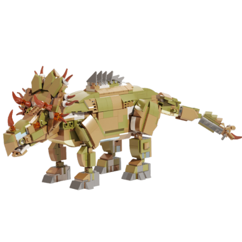 Blocks kocke 74582 DINO WORLD ABS materijal, Deli