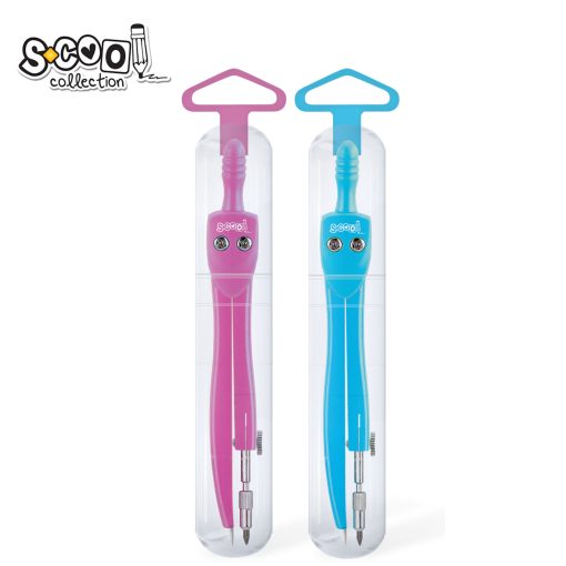 Šestar metalni u pvc u tubi SC038, S-Cool - Image 2