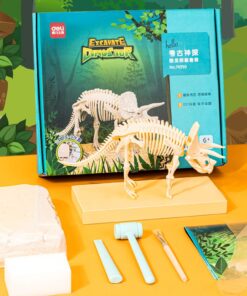 Kreativni set ABS plastika Exavate Dinosaur 74349, Deli
