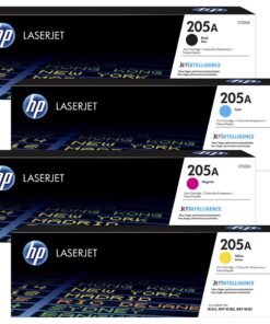 HP 205A Cyan Original LaserJet Toner Cartridge, MFP M180n, MFP M181fw, CF532A