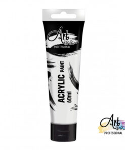 Akrilna boja TITANIUM WHITE BELA 60ml, ART LINE Professional