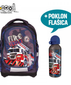 Ranac ANATOMSKI FIRE TRUCK (poklon flašica) 42x34x22cm SC1514, S-Cool