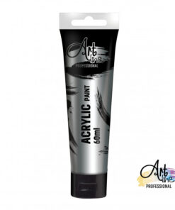 Akrilna boja SILVER SREBRNA 60ml, ART LINE Professional