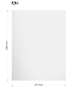 Fascikla Kartonska HROMO A3 format BELA 350gsm Optimum