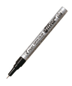Marker permanentni Super Colour EXTRA FINE SREBRNI, Pilot
