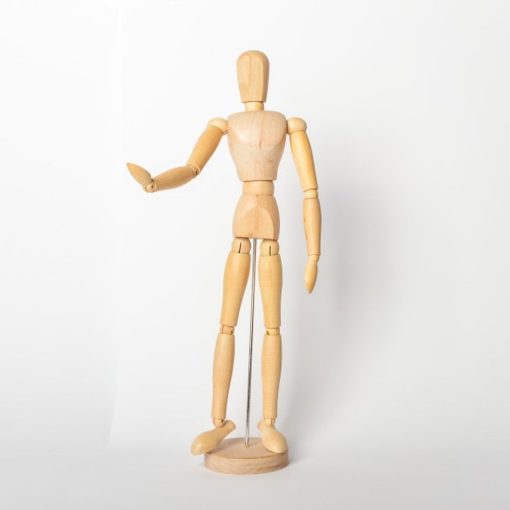 Drveni manikin, muškarac, 12inch - 30cm, Pop able - Image 2