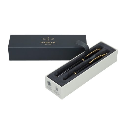 Parker set Hemijska Olovka+Naliv Pero IM Black GT PK93216, Parker - Image 2