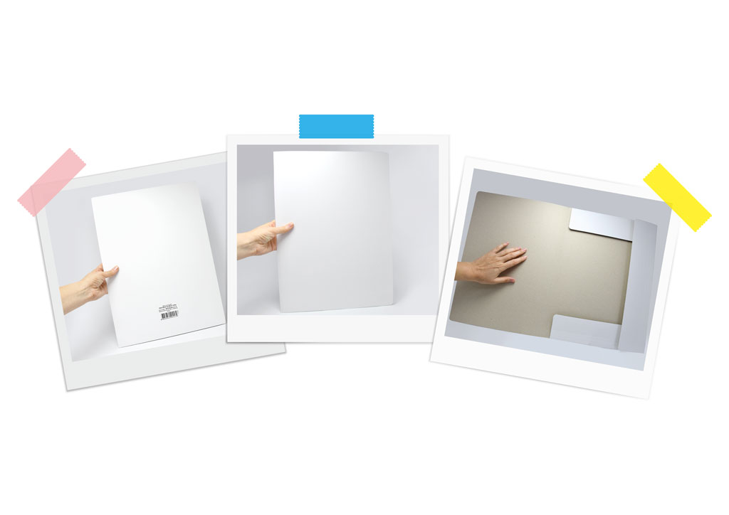 Fascikla Kartonska HROMO A3 format BELA 350gsm Optimum - Slika 2