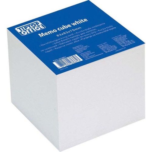Blok papir KOCKA bela 900lista  83x83mm, TTO
