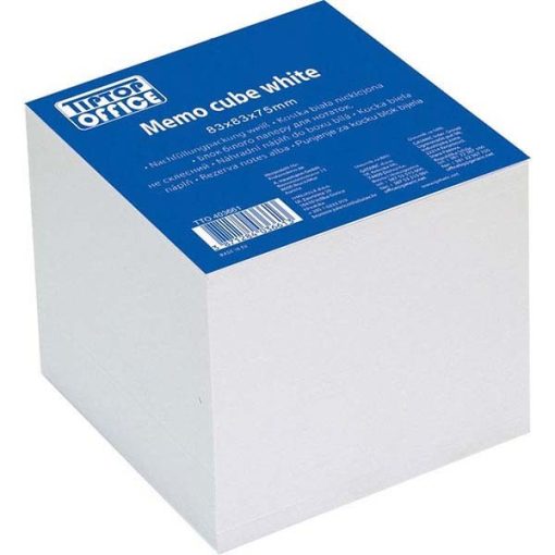 Blok papir KOCKA bela 900lista  83x83mm, TTO