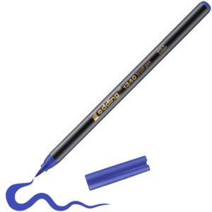 Brush flomasteri E-1340, 1-3 mm plava Edding