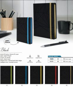 Rokovnik Notes A5 BLACK