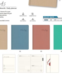 Alternative view of Datumirani Rokovnik Dnevni Notes A5 COMO 2025