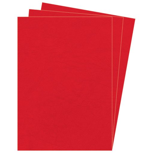 Karton za koričenje 250gsm A4 1/100 CRVENI 5370305, Fellowes - Image 2