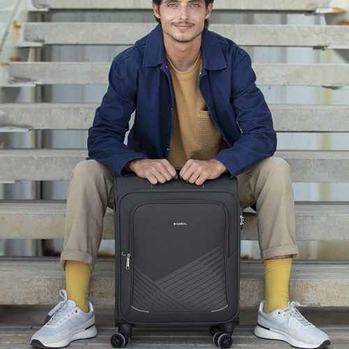 Kofer mali (kabinski) 39x55x20 cm  polyester 36,6l-2,5 kg Lisboa