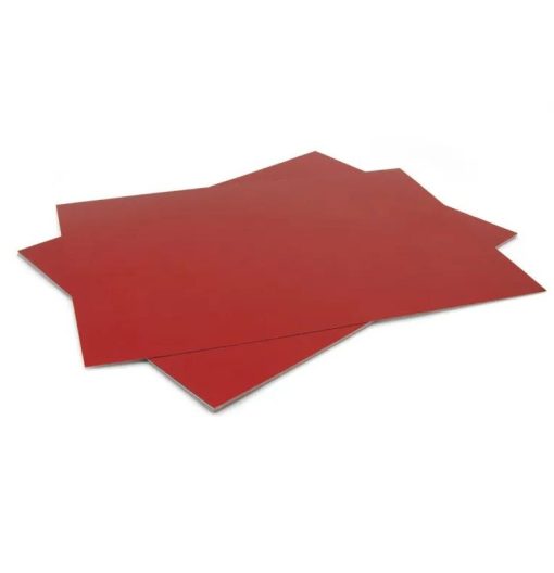 Karton metalik papir OGLEDALO 250gr CRVENI 1/10, UNL-0706 - Image 2