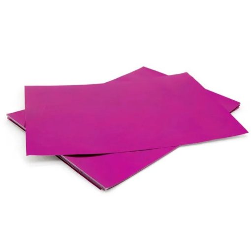 Karton metalik papir OGLEDALO 250gr PINK 1/10, UNL-0707 - Image 2