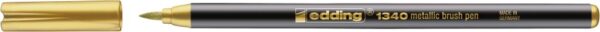 Brush flomasteri E-1340, 1-6 mm metalik zlatna Edding