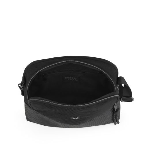 Torba na rame ženska 26x18x8 cm 2,8l-0,24kg Zenit crna Gabol