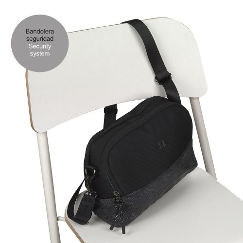 Torba na rame ženska 26x18x8 cm 2,8l-0,24kg Zenit crna Gabol