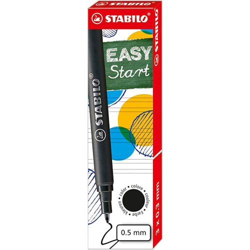 Patrone CRNE za `S MOVE easy roller-naliv pera 0,5mm, Stabilo