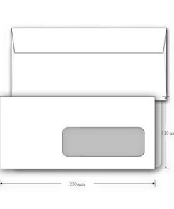 PAKET Koverata amerikan DESNI PROZOR 1/500 110x230mm, OPTIMA