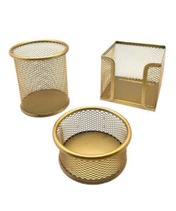 Kancelarijski set za radni sto TRIO MESH SET GOLD 505, MAS