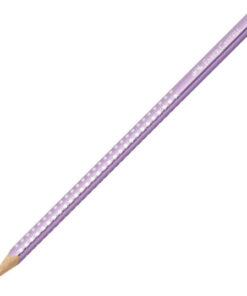 Olovka grafitna GRIP SPARKLE VIOLET METALIC HB, Faber-Castell