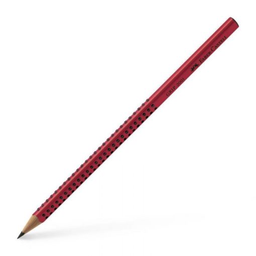 Olovka grafitna GRIP B 517021 CRVENA, Faber-Castell